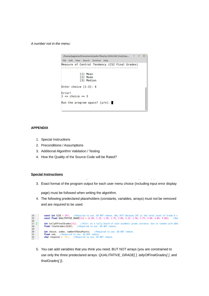 Solved Problem Statement The mean is computed as the sum of | Chegg.com