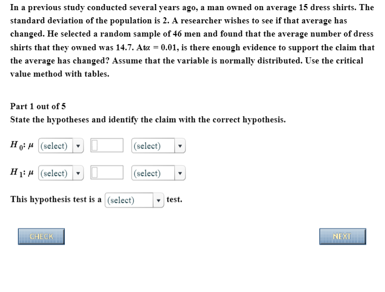 state the hypothesis and identify the claim calculator