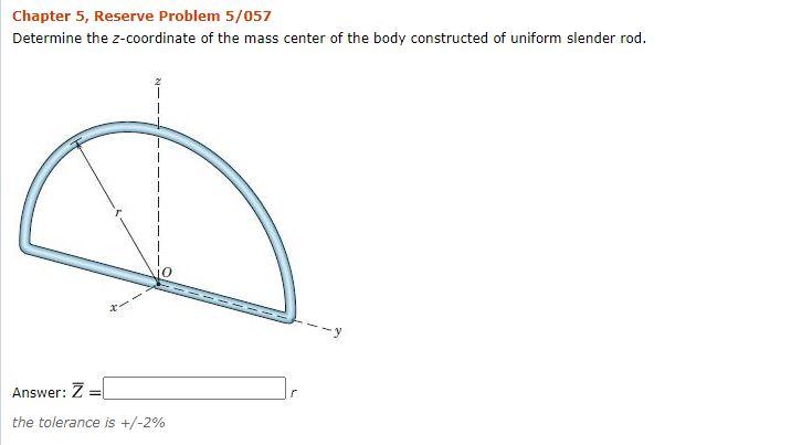 Solved Chapter 5, Reserve Problem 5/057 Determine The | Chegg.com