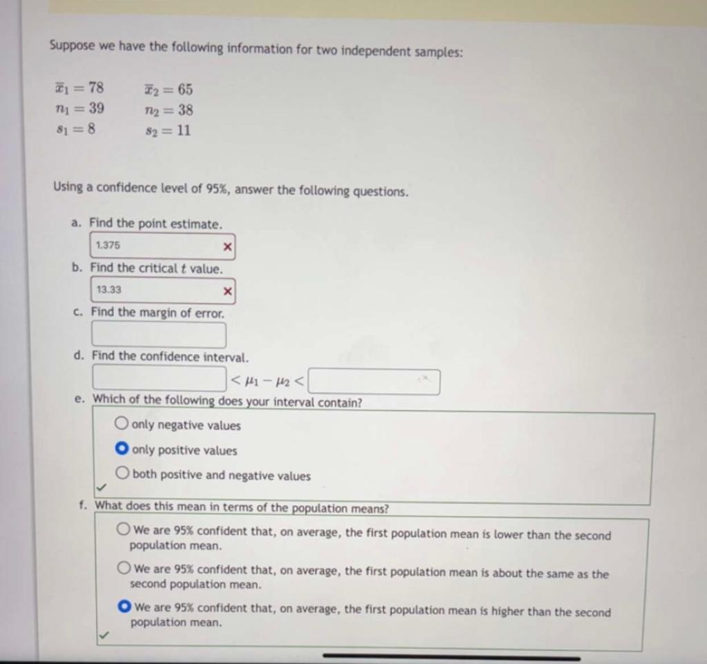 Solved Suppose we have the following information for two | Chegg.com