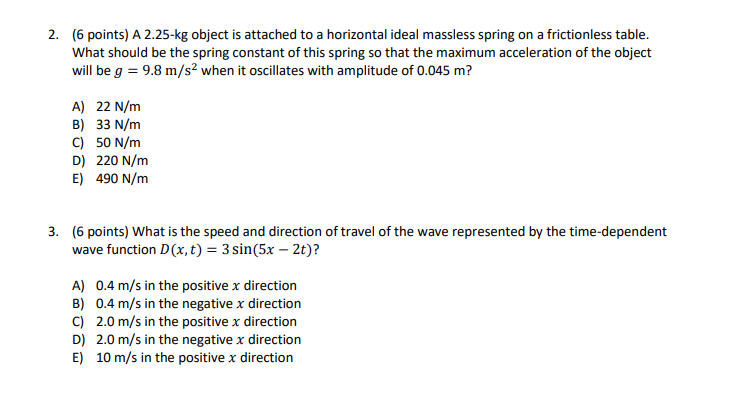 Solved can someone explain why the answer is 2. E 3. | Chegg.com