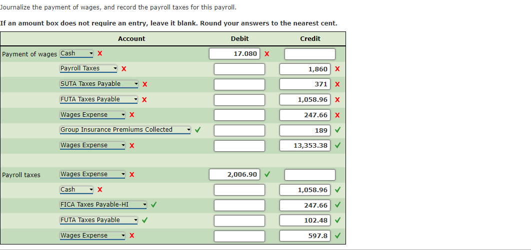 Solved Example 6-5 The journal entry to record the payroll | Chegg.com