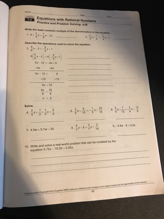 Solving Radical Equations Worksheet Answers Lesson 11 3 - King Worksheet