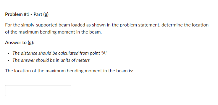 Solved A simply-supported beam is loaded as shown in the | Chegg.com