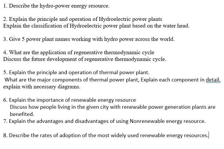 Water Electricity - Hydro Power Explained