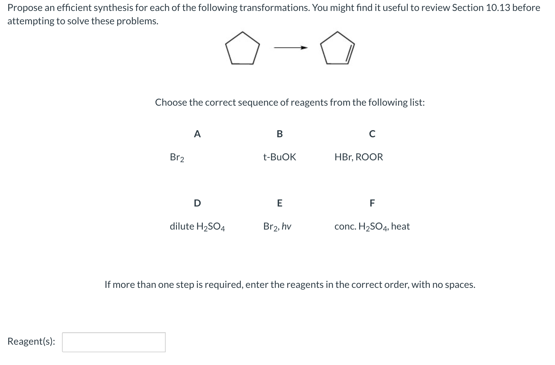 Solved Propose an efficient synthesis for each of the | Chegg.com