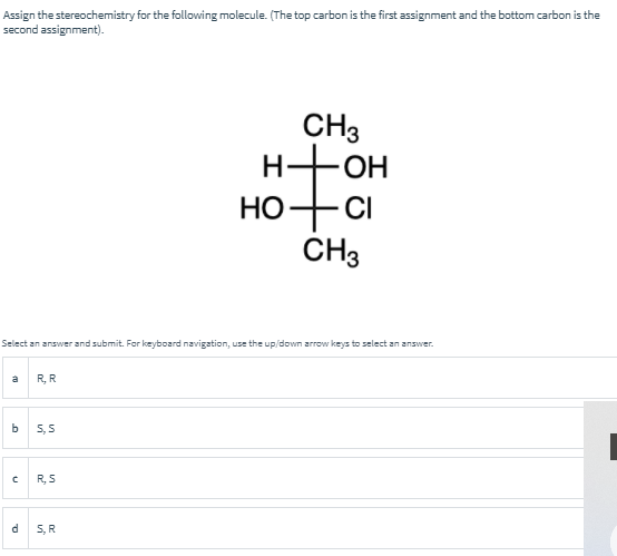 Solved Assign the stereochemistry for the following | Chegg.com