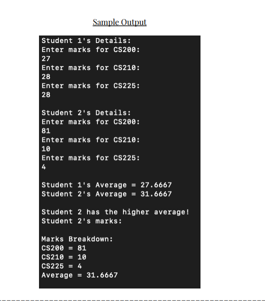 Solved In this task, you'll be writing a program that | Chegg.com