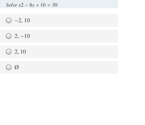 solved-solve-x2-8x-10-30-2-10-o-2-10-2-10-chegg