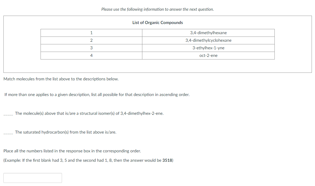 Solved Please use the following information to answer the | Chegg.com