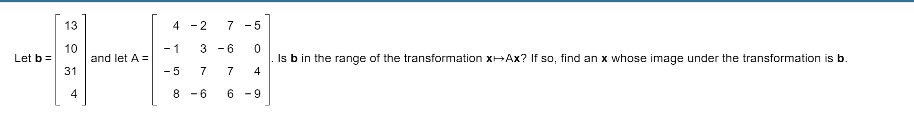 Solved Let B=⎣⎡1310314⎦⎤ And Let | Chegg.com