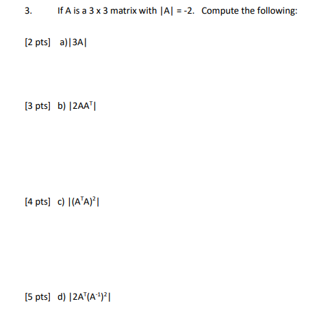 Solved i am stuck in this solve with linear algebra thumbs | Chegg.com