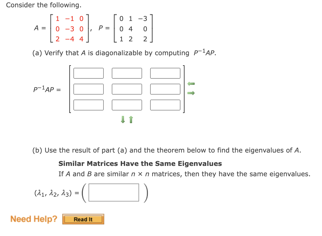 Solved Consider The Following. | Chegg.com