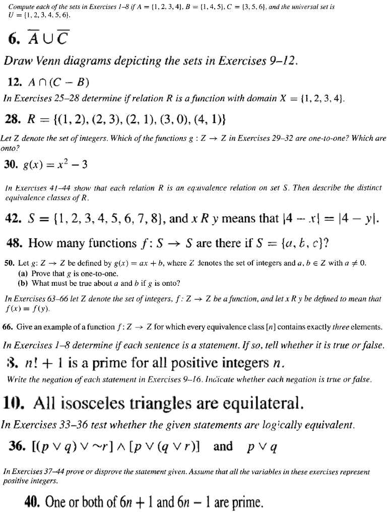 Solved I Need Help On All Of These With The Work Please Chegg Com