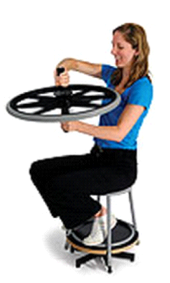 Solved Assume that you are sitting at rest on a rotating | Chegg.com