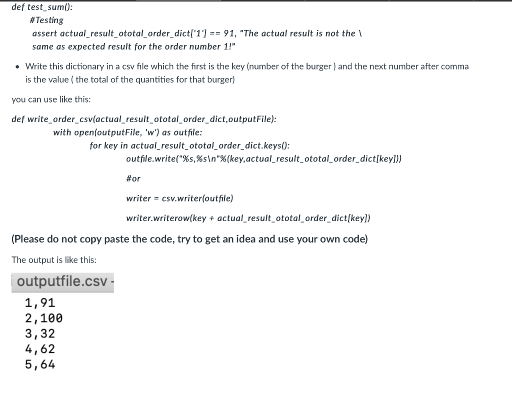 Solved order.csv 5 c | Chegg.com