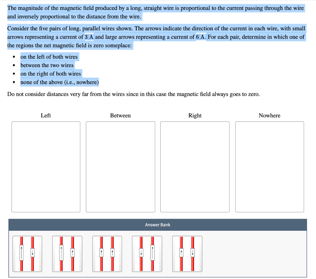 Solved The magnitude of the magnetic field produced by a | Chegg.com