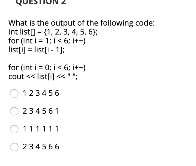 solved-question-z-what-is-the-output-of-the-following-code-chegg