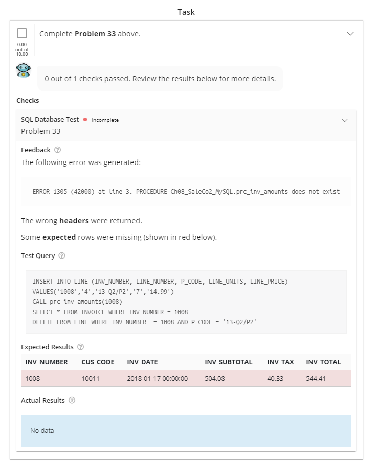 Solved 31. Create a trigger named trg_line_total to | Chegg.com