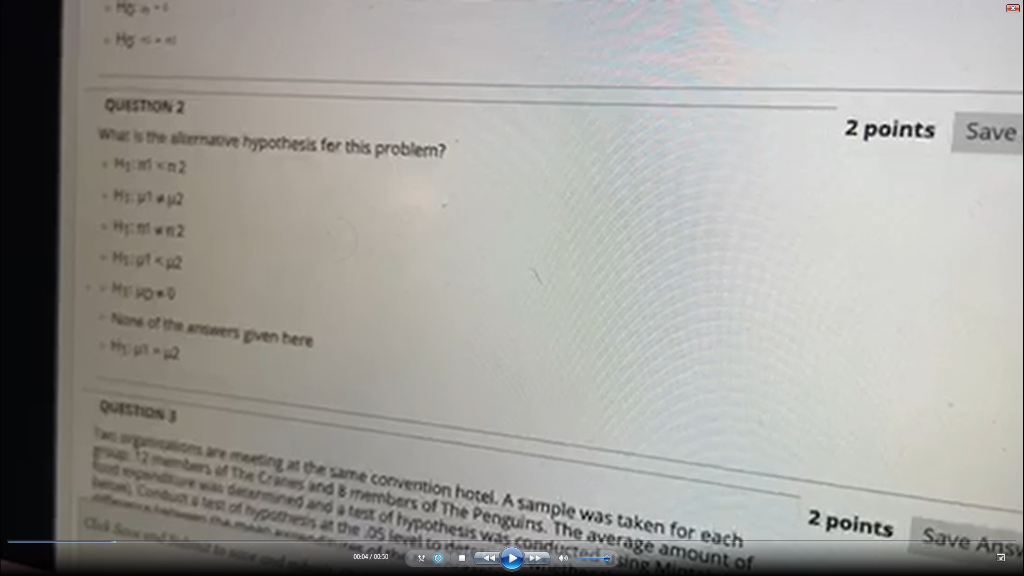 Solved 2 points Save QUESTION Questions 1.6 are based on the | Chegg.com