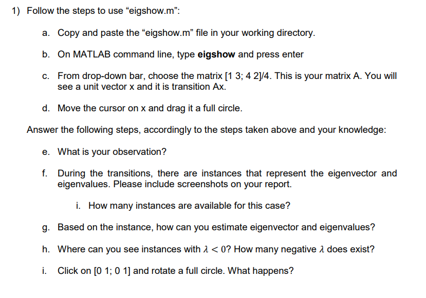 Please Use The Following Matlab Code To Answer The | Chegg.com