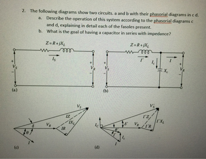 Solved The Following Diagrams Show Two Circuits. A And B | Chegg.com