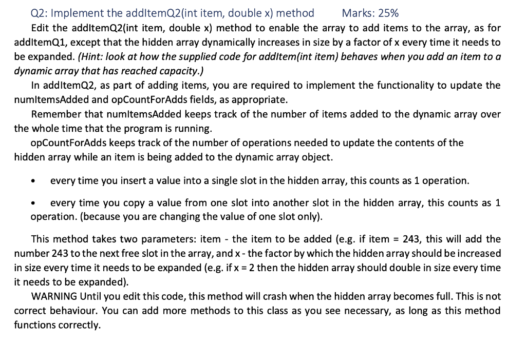 Solved General Instructions: - Complete programming tasks as | Chegg.com