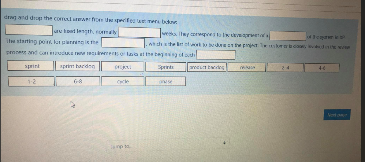 Solved drag and drop the correct answer from the specified | Chegg.com