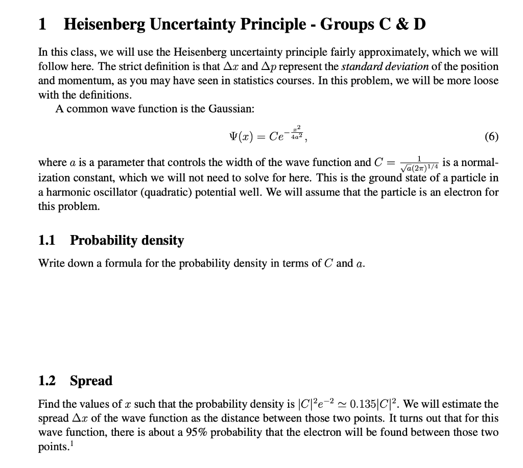 Heisenberg uncertainty principle