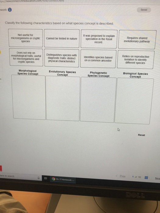 Solved tps/ Saved work Classify the following | Chegg.com