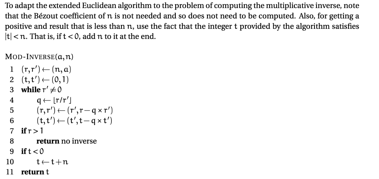 Solved The Euclidean Algorithm, Also Called Euclid's | Chegg.com