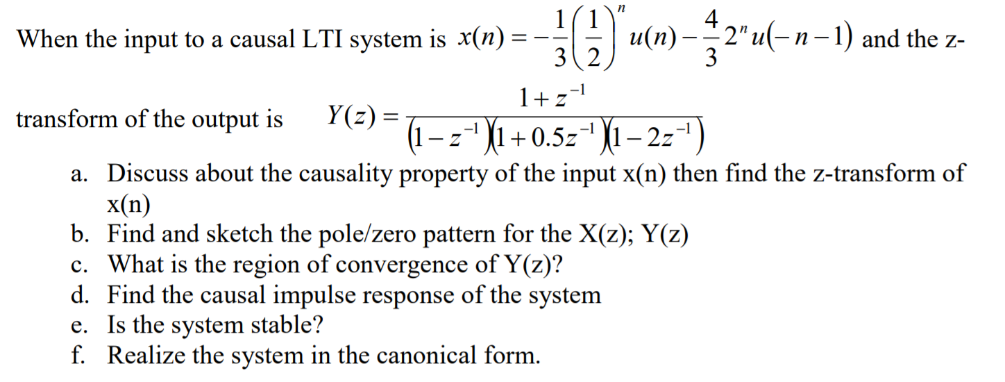 Solved N 10 U N 2 U N 1 And The Z 4 When The Inpu Chegg Com