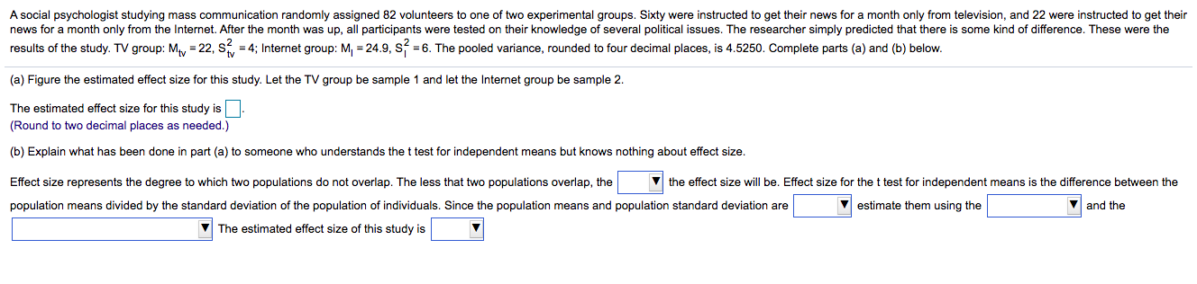 Solved B) Option Choices First Blank Options Are Larger Or | Chegg.com