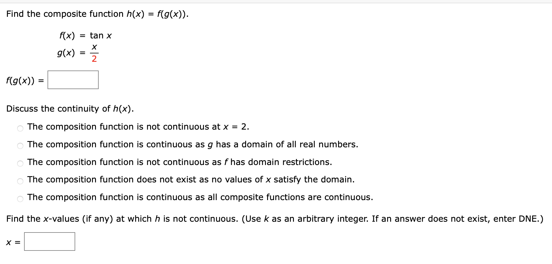 solved-find-the-composite-function-h-x-f-g-x-tan-x-chegg