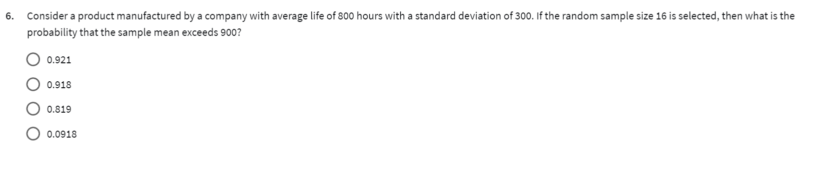 Solved Consider A Product Manufactured By A Company With Chegg