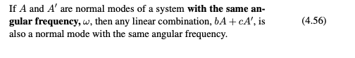 Solved If A and A' are normal modes of a system with the | Chegg.com