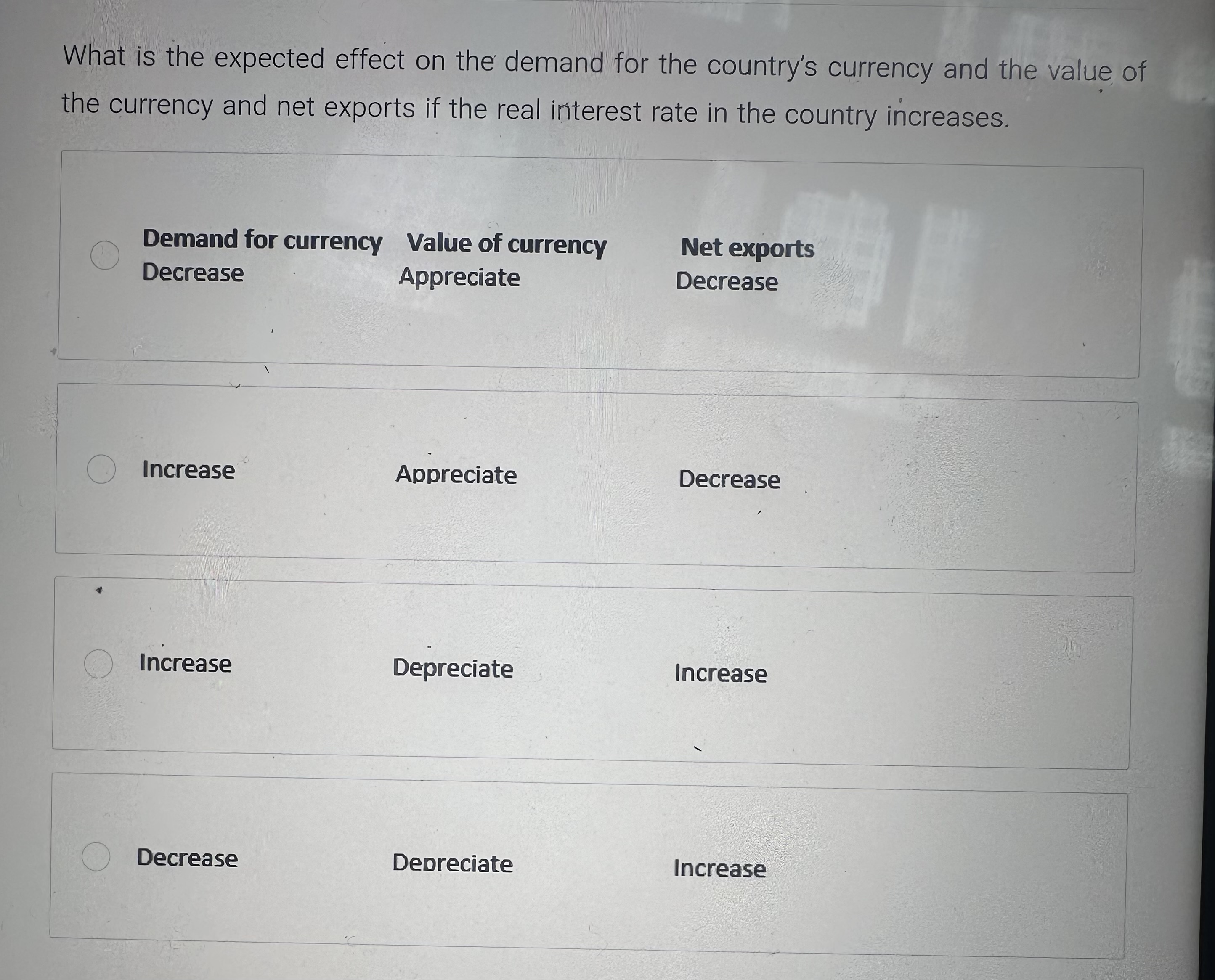 What is the expected effect on the demand for the | Chegg.com