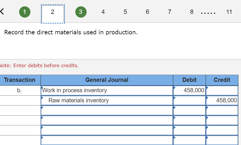 Record the application of overhead costs.