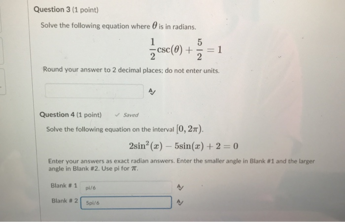 Solved can someone solve question 3 and check my answer for | Chegg.com