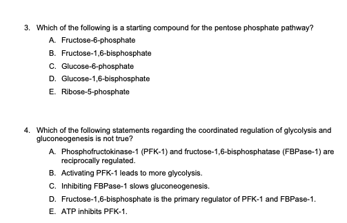 Solved 3. Which of the following is a starting compound for | Chegg.com