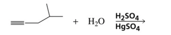 Solved + HO H2SO4 HgS04 Pd/C + H2 A reaction scheme | Chegg.com