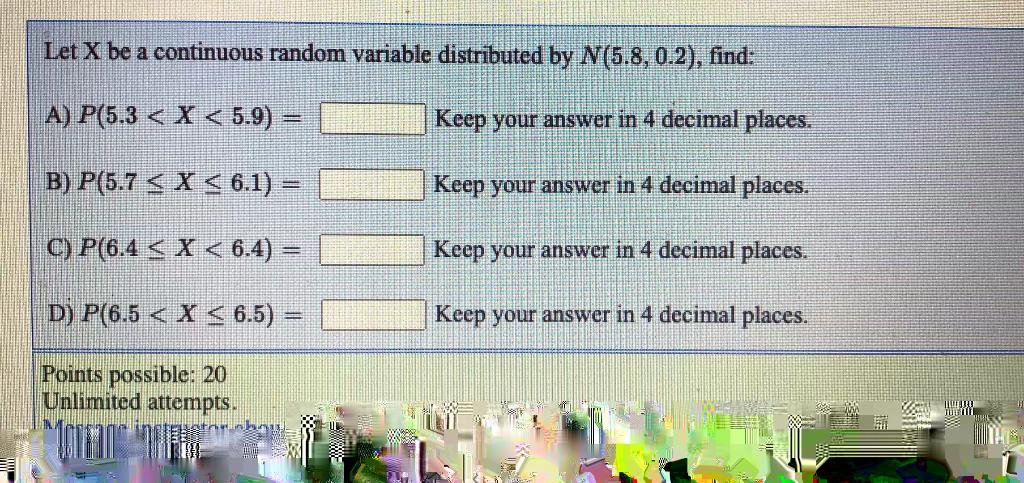 Solved Let X be a continuous random variable distributed by | Chegg.com