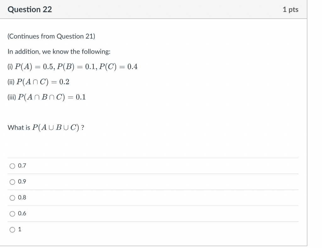 Solved There Are Three Sets A,B, And C. We Know A∩B⊂C. Also, | Chegg.com