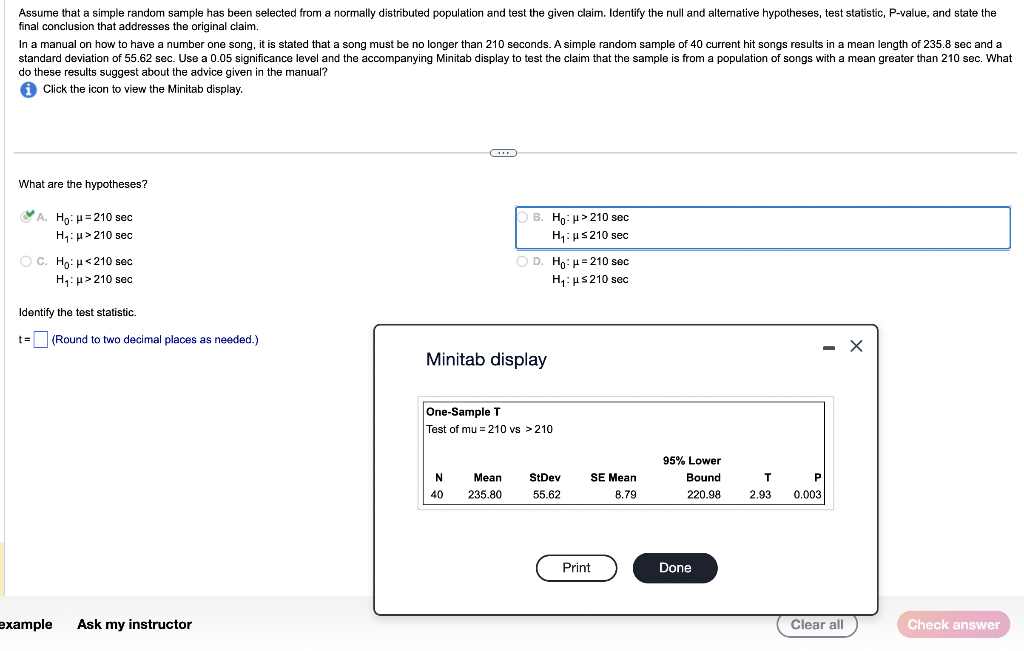 Solved State The Final Conclusion Fiom The Given Chegg Com