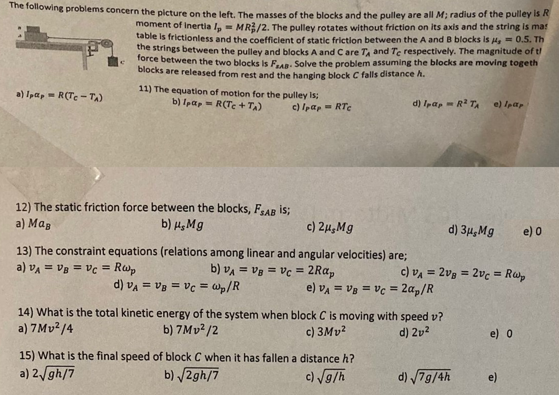 Solved The Following Problems Concern The Picture On The | Chegg.com