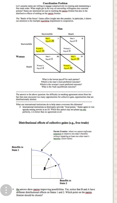 2. Review of cooperation and coordination problems: | Chegg.com