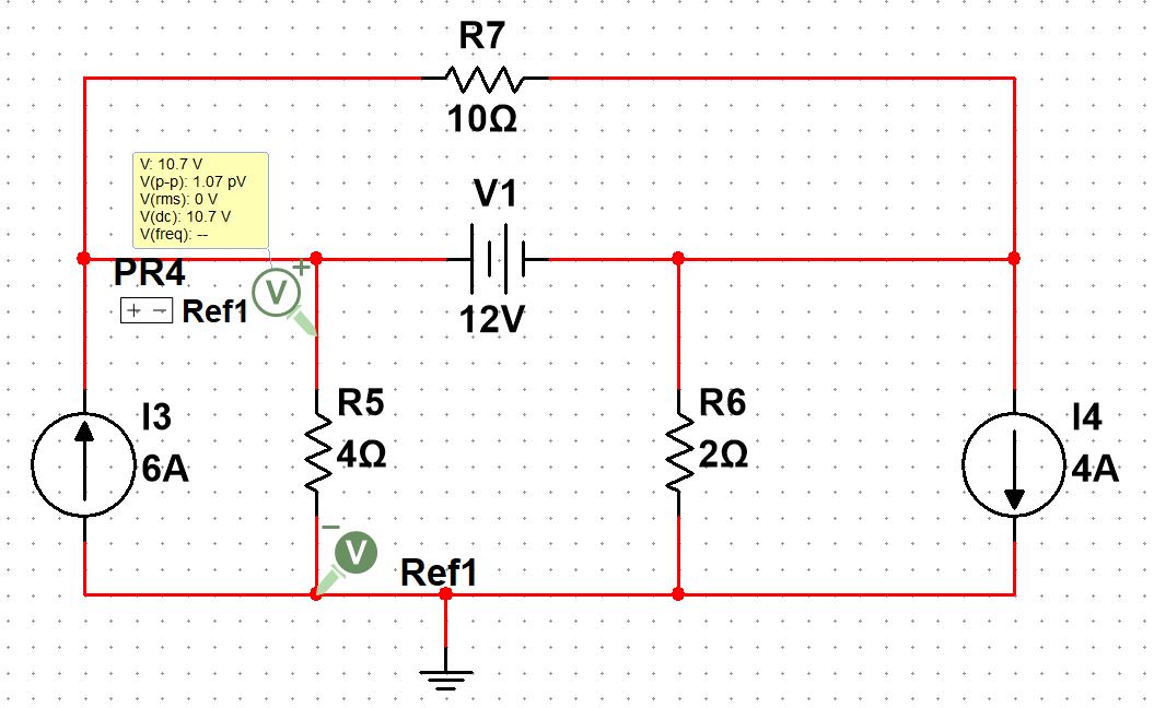 Solved Using The Supernode Technique, Calculate The Voltage | Chegg.com