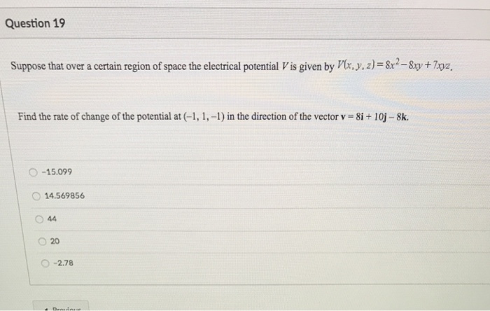 Solved Suppose that over a certain region of space the | Chegg.com