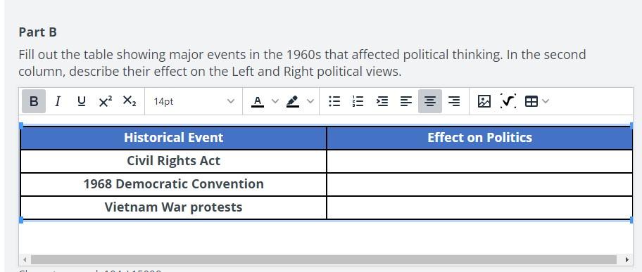 What Were Three Political Events In The 1960s