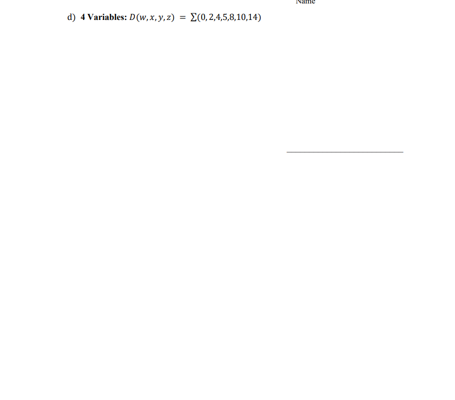 Solved 4 Use Karnaugh Maps To Simplify The Following Chegg Com   PhpRVx5rk